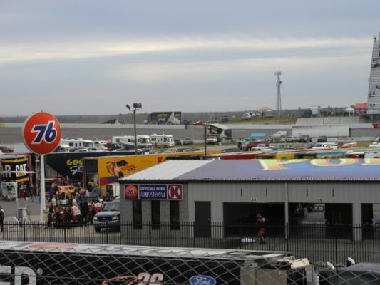 Semi Trucks Leaving Track