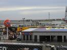 Semi Trucks Leaving Track