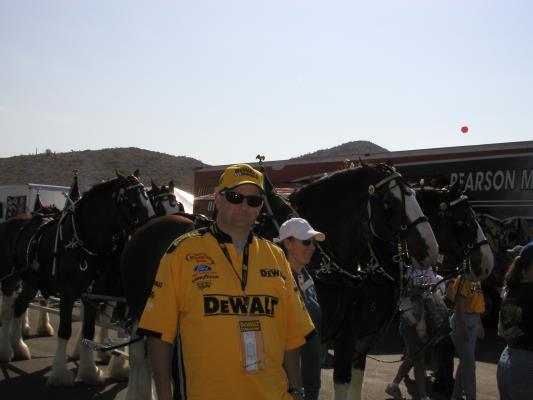 Yours truly, in Kenseth gear