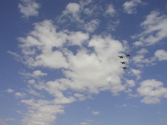 F16 flyover