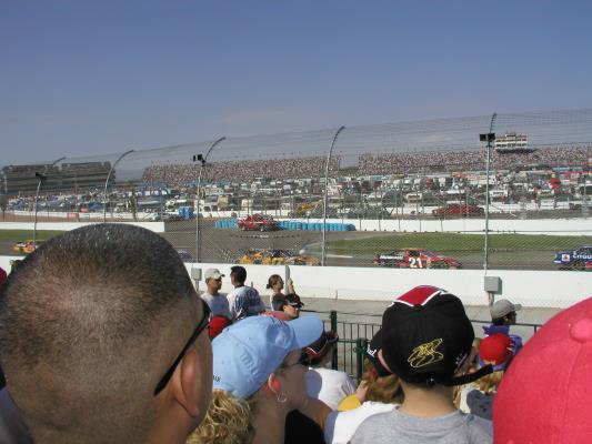 Matt's cup car, during race